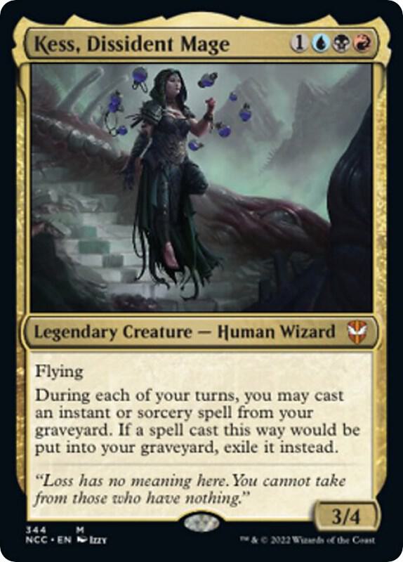 Kess, Dissident Mage [Commander: Streets of New Capenna] 344