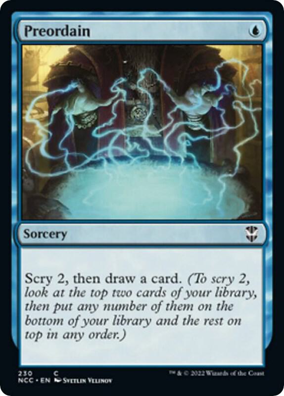 Preordain [Commander: Streets of New Capenna] 230
