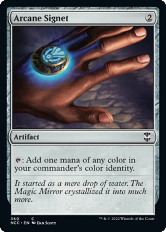 Arcane Signet [Commander: Streets of New Capenna] 360