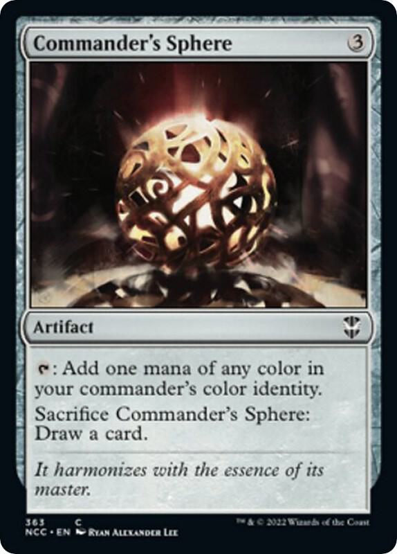 Commander's Sphere [Commander: Streets of New Capenna] 363