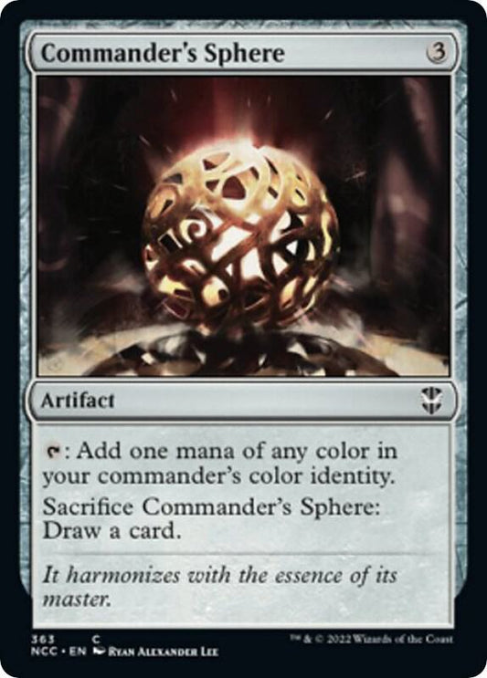 Commander's Sphere [Commander: Streets of New Capenna] 363