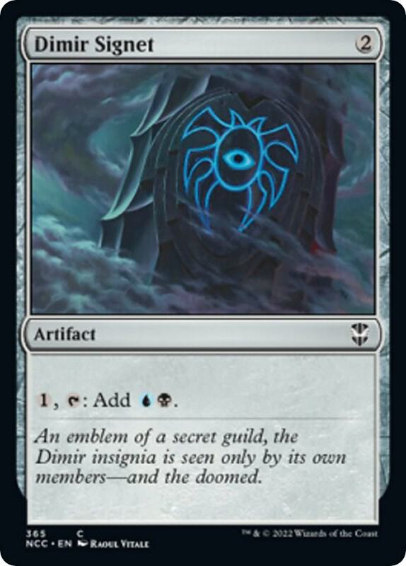 Dimir Signet [Commander: Streets of New Capenna] 365