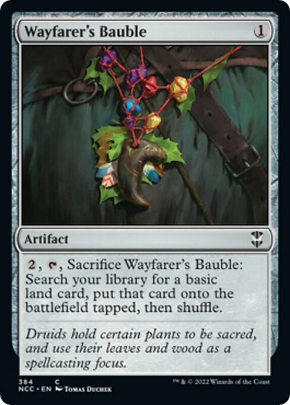 Wayfarer's Bauble [Commander: Streets of New Capenna] 384