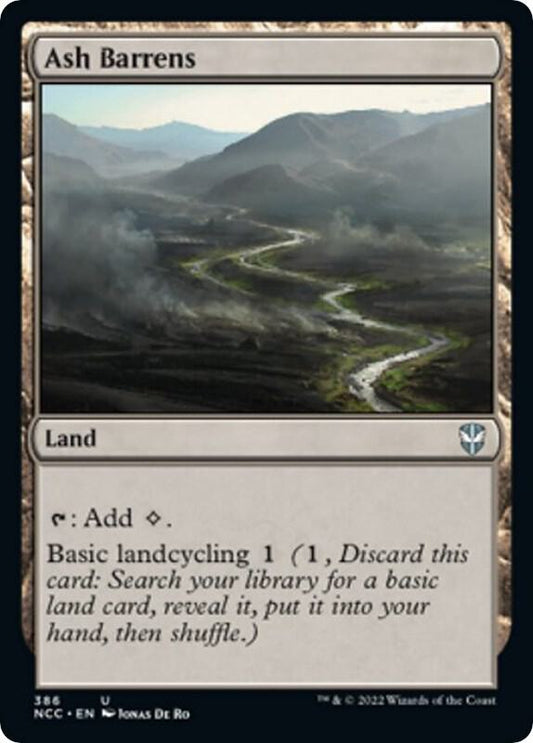 Ash Barrens [Commander: Streets of New Capenna] 386