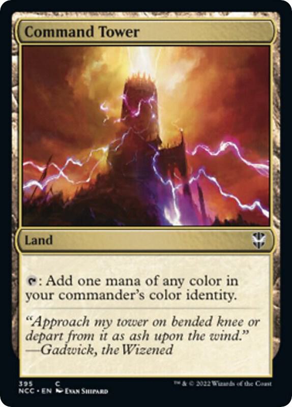 Command Tower [Commander: Streets of New Capenna] 395