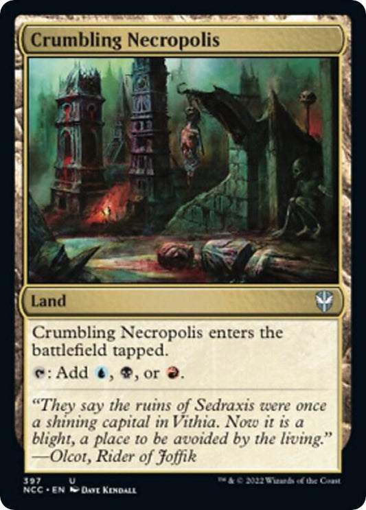 Crumbling Necropolis [Commander: Streets of New Capenna] 397