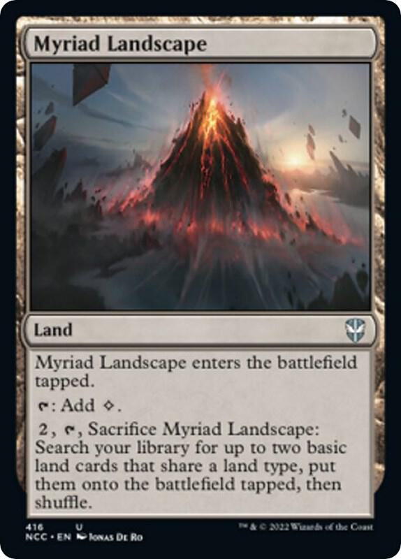 Myriad Landscape [Commander: Streets of New Capenna] 416