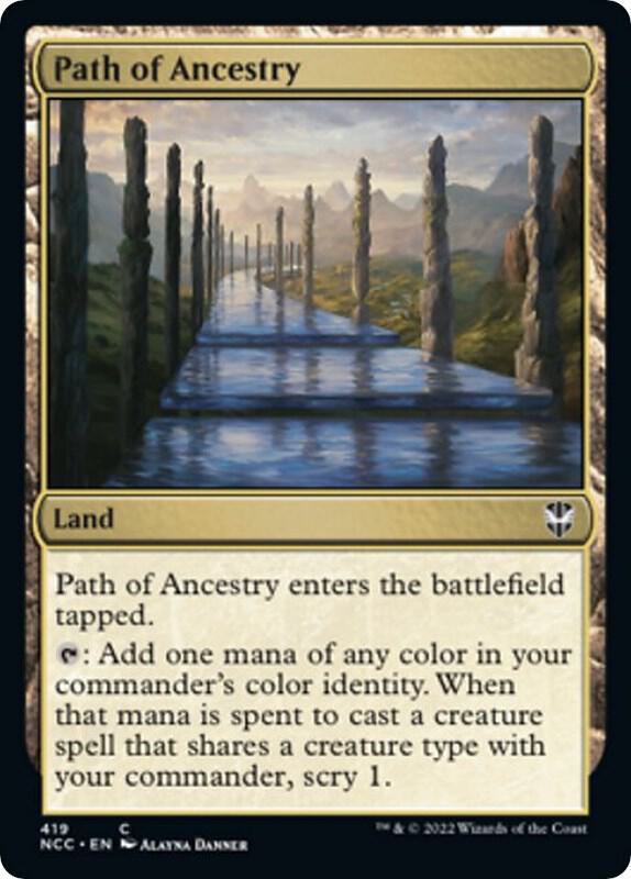 Path of Ancestry [Commander: Streets of New Capenna] 419