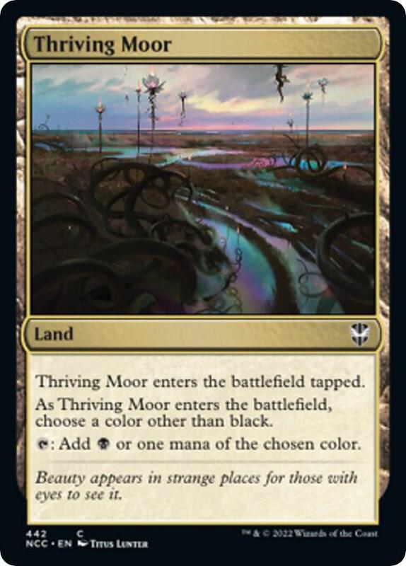 Thriving Moor [Commander: Streets of New Capenna] 442