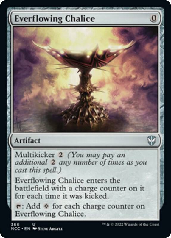 Everflowing Chalice [Commander: Streets of New Capenna] 366