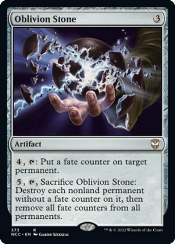 Oblivion Stone [Commander: Streets of New Capenna] 373