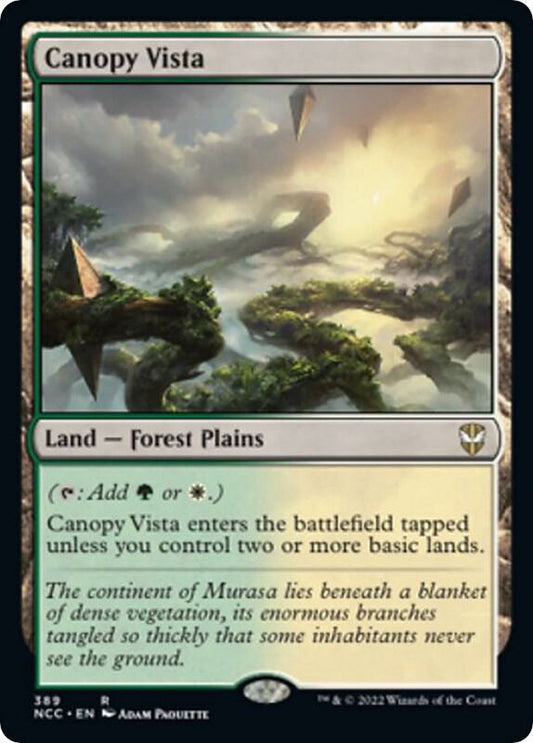Canopy Vista [Commander: Streets of New Capenna] 389