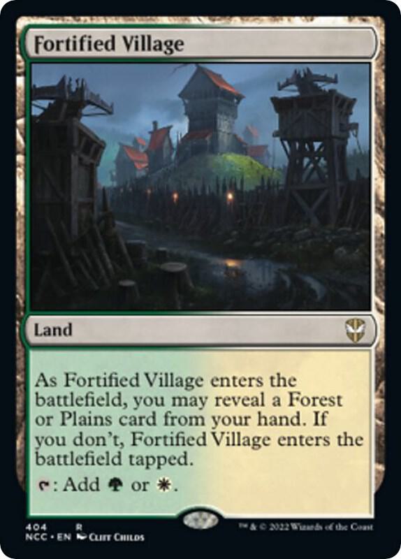 Fortified Village [Commander: Streets of New Capenna] 404