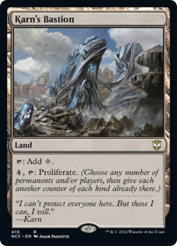 Karn's Bastion [Commander: Streets of New Capenna] 410