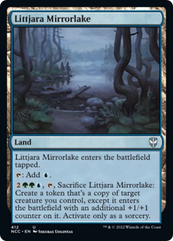 Littjara Mirrorlake [Commander: Streets of New Capenna] 412
