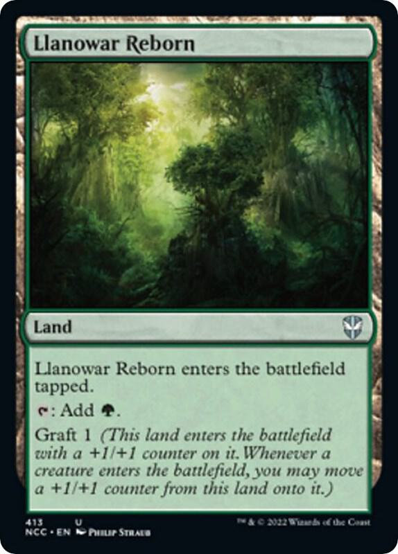 Llanowar Reborn [Commander: Streets of New Capenna] 413