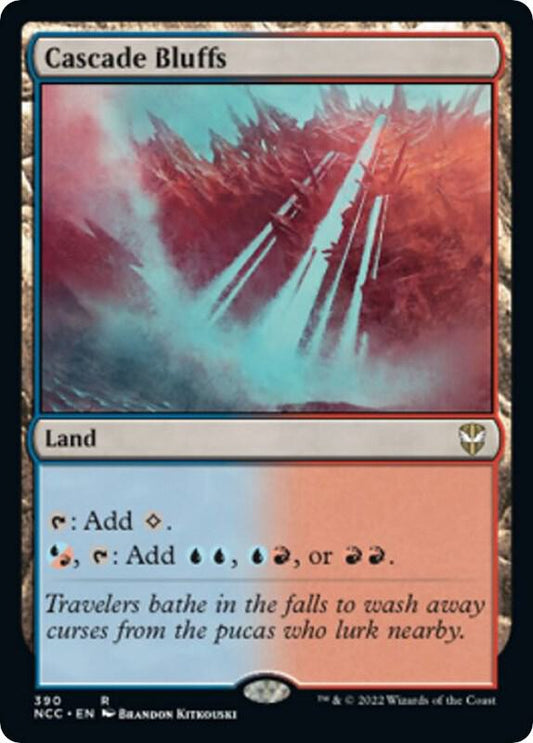 Cascade Bluffs [Commander: Streets of New Capenna] 390