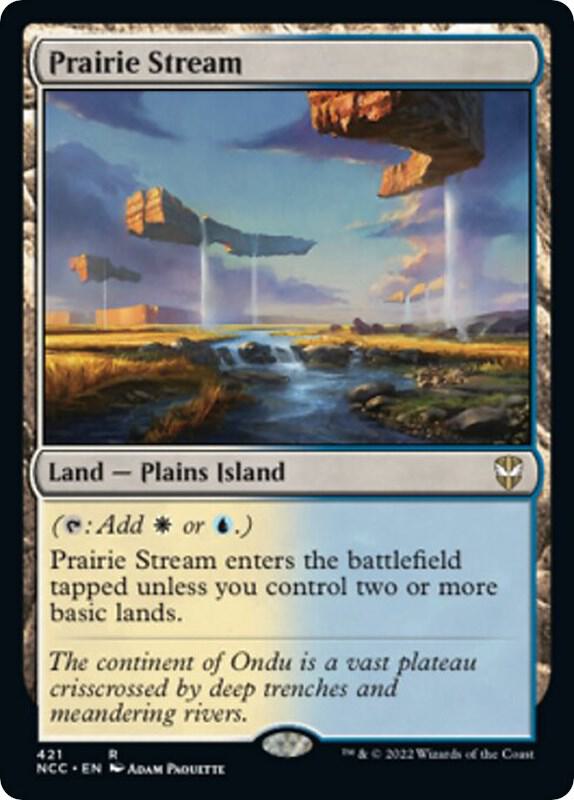 Prairie Stream [Commander: Streets of New Capenna] 421