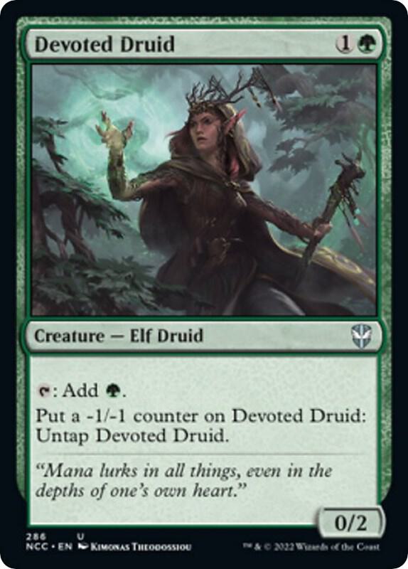 Devoted Druid [Commander: Streets of New Capenna] 286