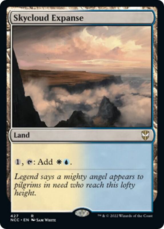 Skycloud Expanse [Commander: Streets of New Capenna] 427