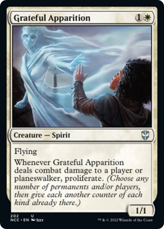 Grateful Apparition [Commander: Streets of New Capenna] 202