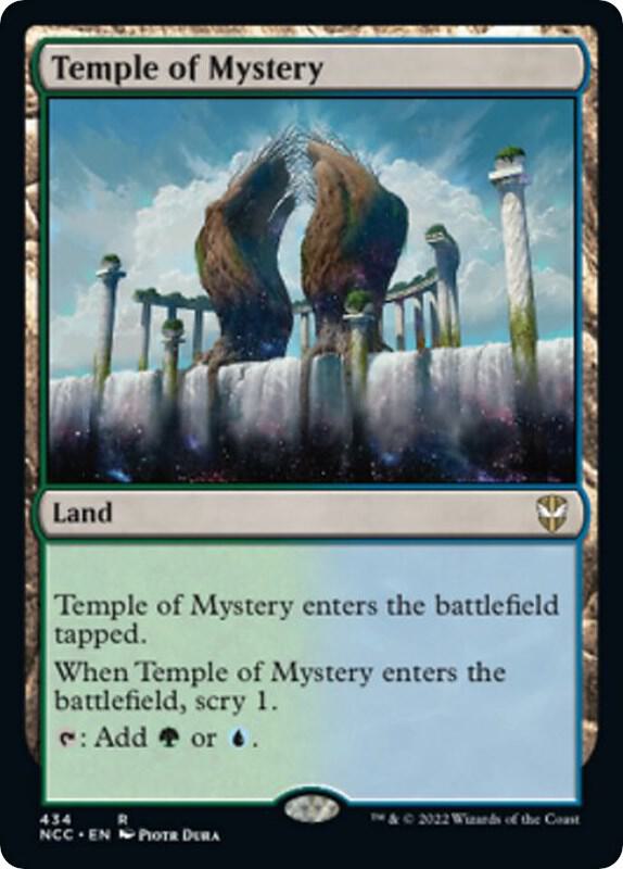 Temple of Mystery [Commander: Streets of New Capenna] 434