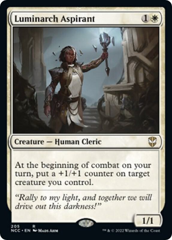 Luminarch Aspirant [Commander: Streets of New Capenna] 205