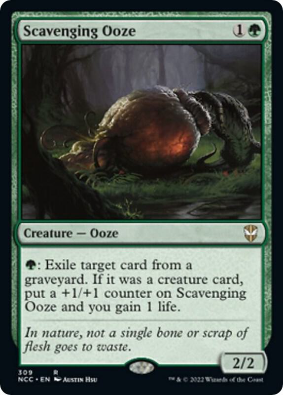 Scavenging Ooze [Commander: Streets of New Capenna] 309