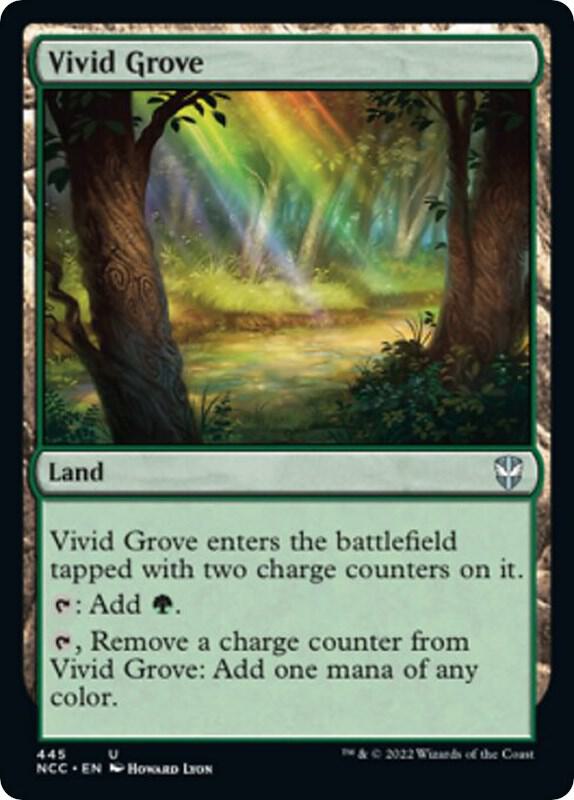 Vivid Grove [Commander: Streets of New Capenna] 445