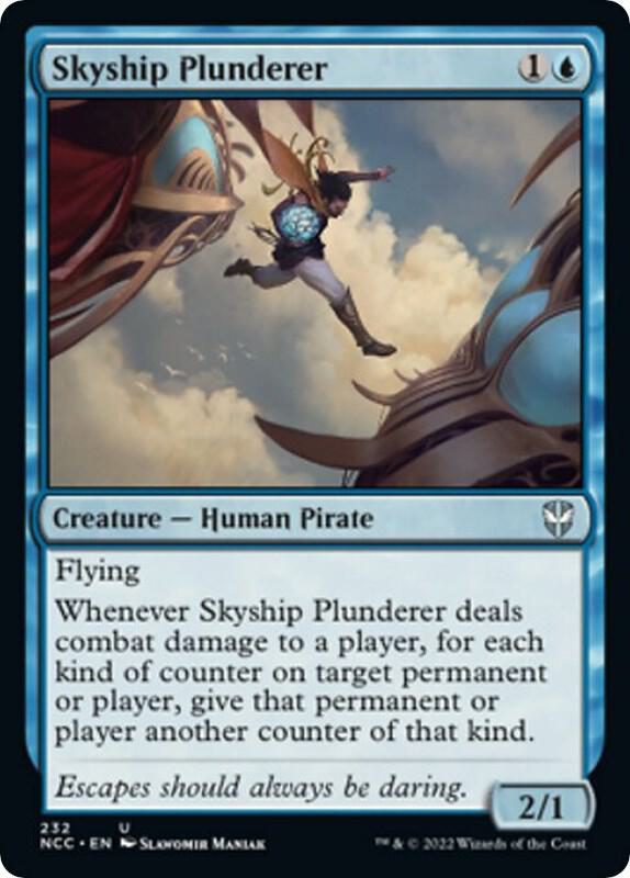 Skyship Plunderer [Commander: Streets of New Capenna] 232