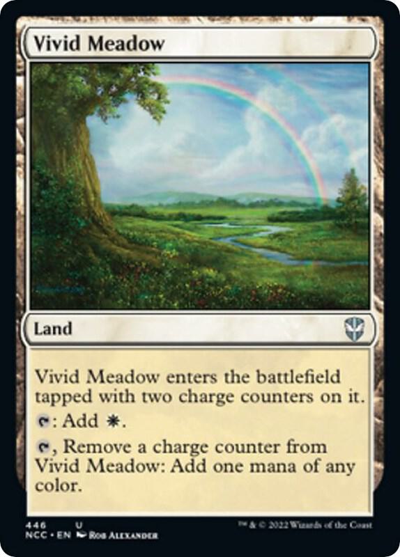 Vivid Meadow [Commander: Streets of New Capenna] 446