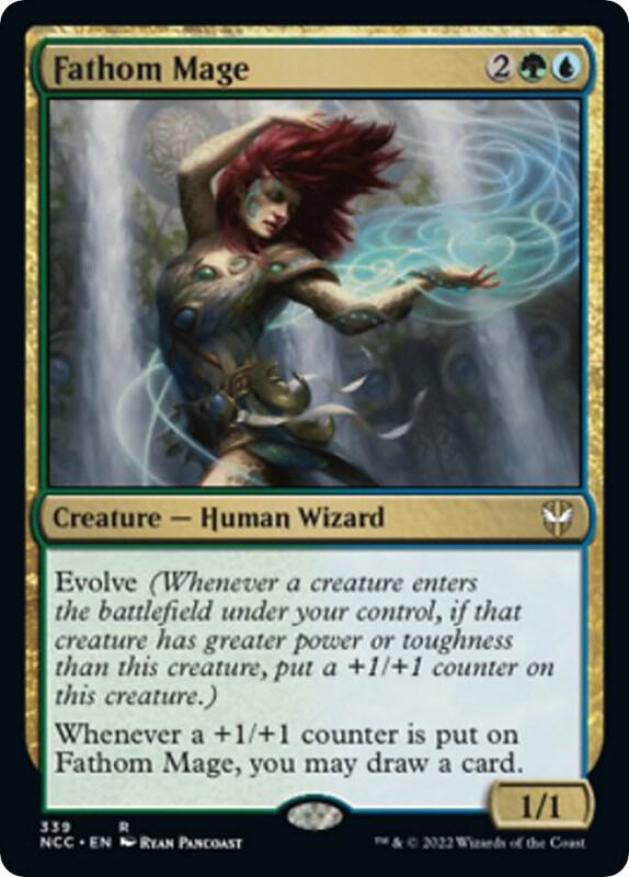 Fathom Mage [Commander: Streets of New Capenna] 339