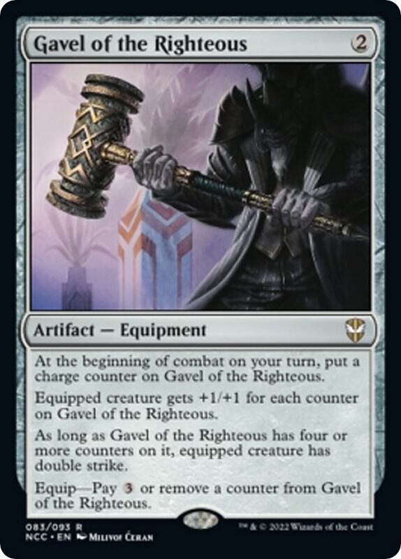 Gavel of the Righteous [Commander: Streets of New Capenna] 83