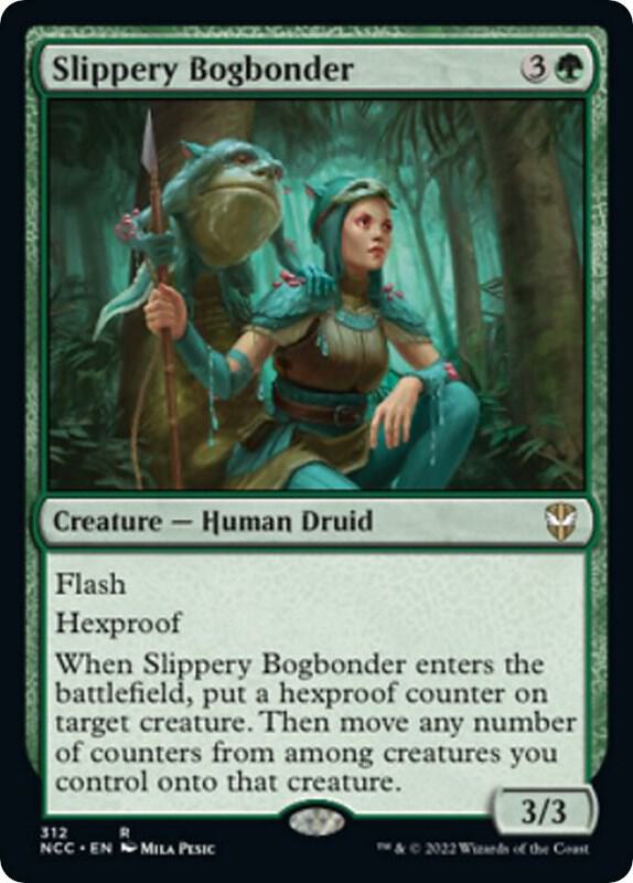 Slippery Bogbonder [Commander: Streets of New Capenna] 312