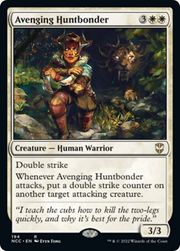 Avenging Huntbonder [Commander: Streets of New Capenna] 194