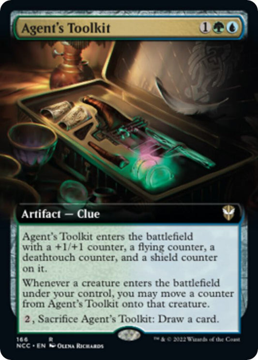 Agent's Toolkit (Extended Art) [Commander: Streets of New Capenna] 166