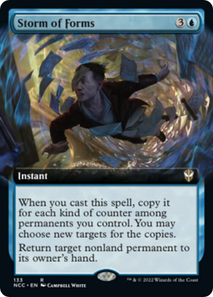 Storm of Forms (Extended Art) [Commander: Streets of New Capenna] 133