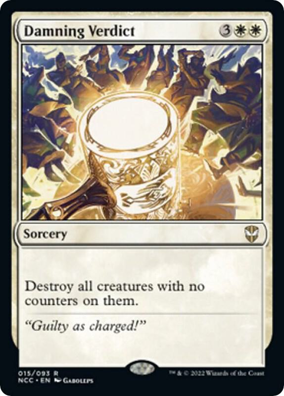 Damning Verdict [Commander: Streets of New Capenna] 15