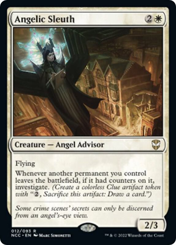 Angelic Sleuth [Commander: Streets of New Capenna] 12