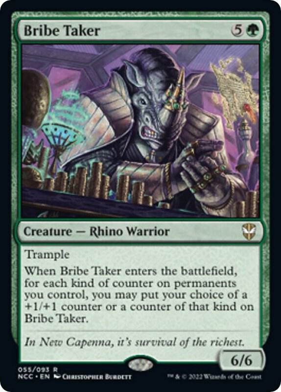 Bribe Taker [Commander: Streets of New Capenna] 55