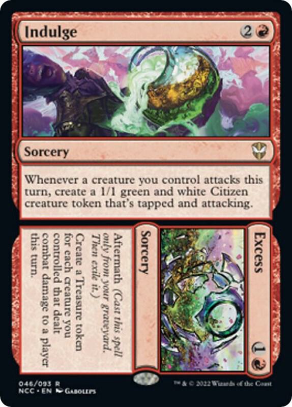 Indulge // Excess [Commander: Streets of New Capenna] 46