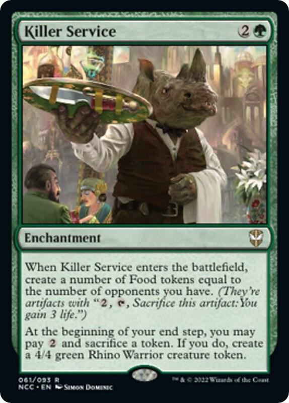 Killer Service [Commander: Streets of New Capenna] 61