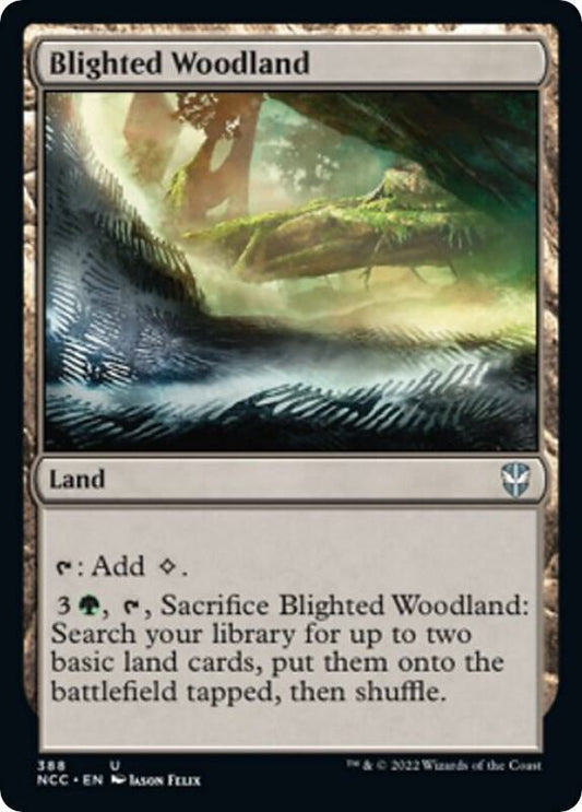Blighted Woodland [Commander: Streets of New Capenna] 388