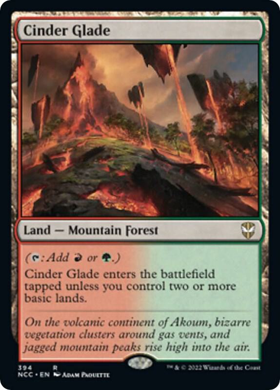 Cinder Glade [Commander: Streets of New Capenna] 394