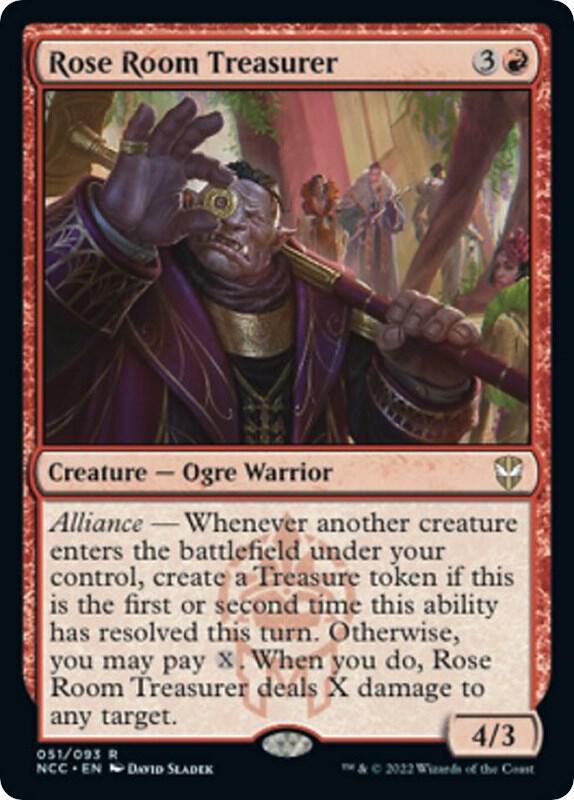 Rose Room Treasurer [Commander: Streets of New Capenna] 51