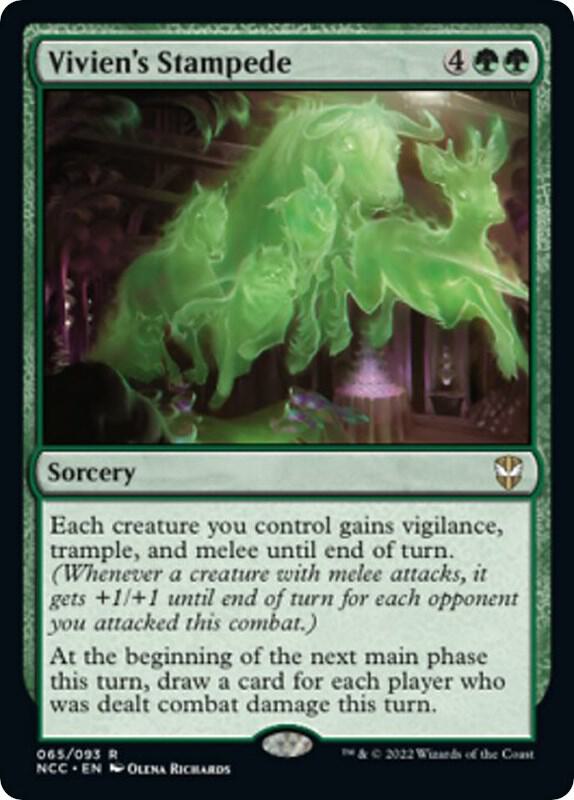 Vivien's Stampede [Commander: Streets of New Capenna] 65