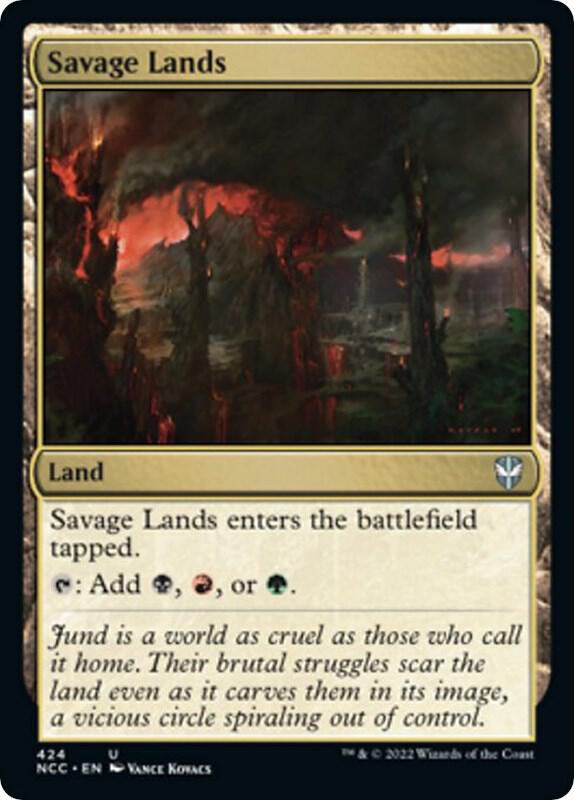 Savage Lands [Commander: Streets of New Capenna] 424