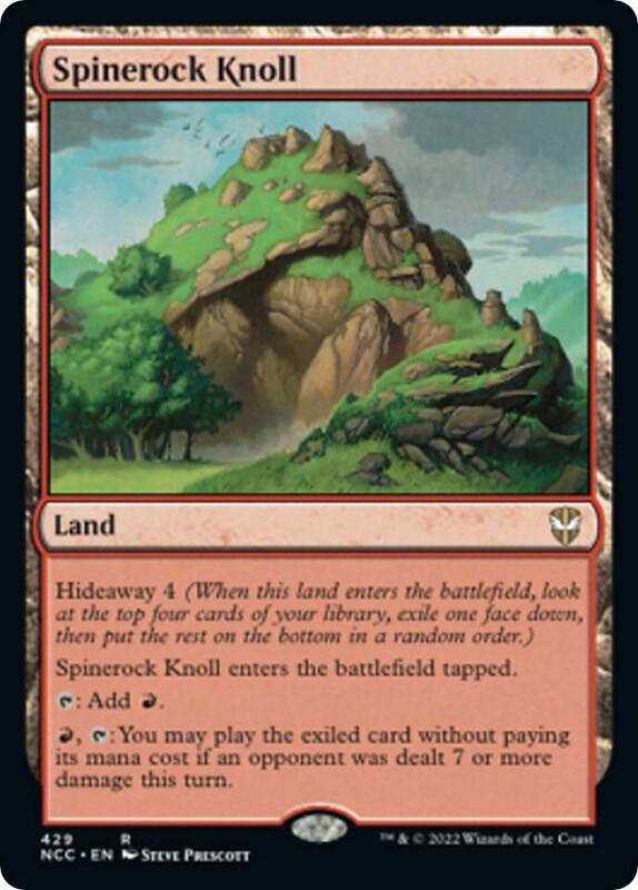 Spinerock Knoll [Commander: Streets of New Capenna] 429