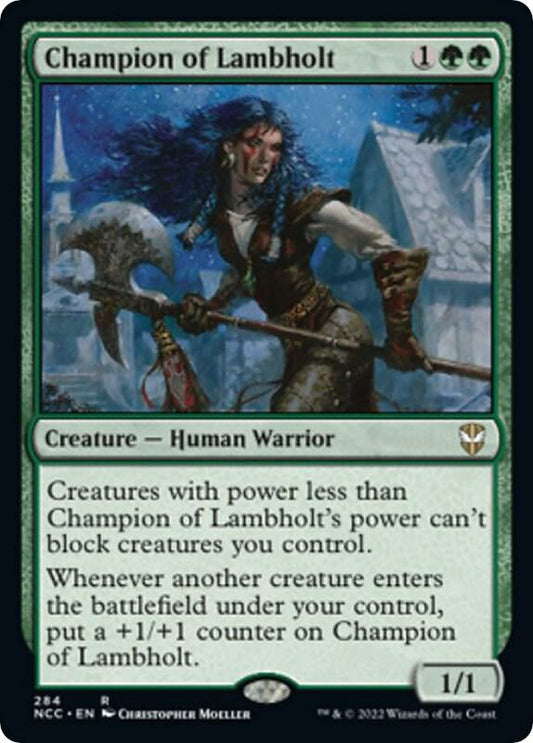 Champion of Lambholt [Commander: Streets of New Capenna] 284