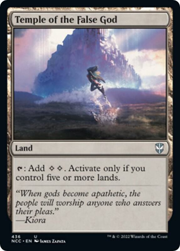 Temple of the False God [Commander: Streets of New Capenna] 436